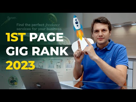 Rank Your Fiverr Gig on the 1st Page in Search in 2023
